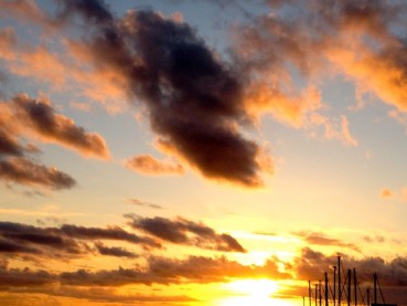 Abendstimmung im Hafen