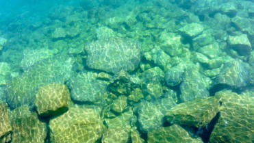 Kristallklares Wasser