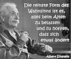 einstein wahnsinn
