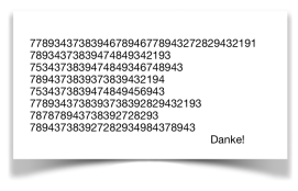 Zahlenreihen 15.12.2021