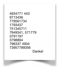 Zahlenreihen Forschen