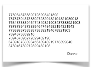 Zahlenreihen Weihnachten 2021